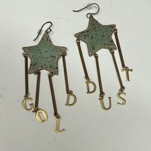 daily.magic.shop handmade Gold Dust Earrings